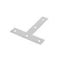 thumbnail image 3 of Uxcell 80mmx80mmx1mm Stainless Steel Flat T Shaped Corner Brace Repair Plates 4pcs, 3 of 4