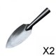 thumbnail image 1 of 2x Pala de Jardín, Paleta de Jardín Resistente Y Resistente, Hierro, Herramienta de Jardinería Antideslizante, Pala Manual para Desmalezar, Trasplanta 2 piezas, 1 of 7