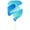 Blue, variant on GAMMA Fusion Power Pickleball Paddle, 8.25 in. Wide Fiberglass Surface, Blue & Green, 8.0 oz.