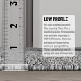 thumbnail image 6 of Ottomanson Hallway Runner Rug 2'7" x 53' Non-Slip Stain-Resistant Custom Size Carpet for Kitchen, Gray, 6 of 10