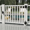 thumbnail image 3 of 2pcs Self Closing Gate Hinges with Safety Cap,Pool Gate Hinges with Alignment Legs Adjustable Fence Hinges, 3 of 7