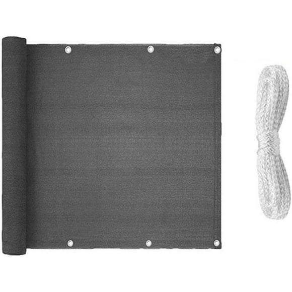 Zshan Privacy Screen For Balcony - Balcony Privacy Screen With Eyelets, Cable Ties And Cords, Anti Uv Waterproof And Resistant Privacy Screen For Balcony Ga