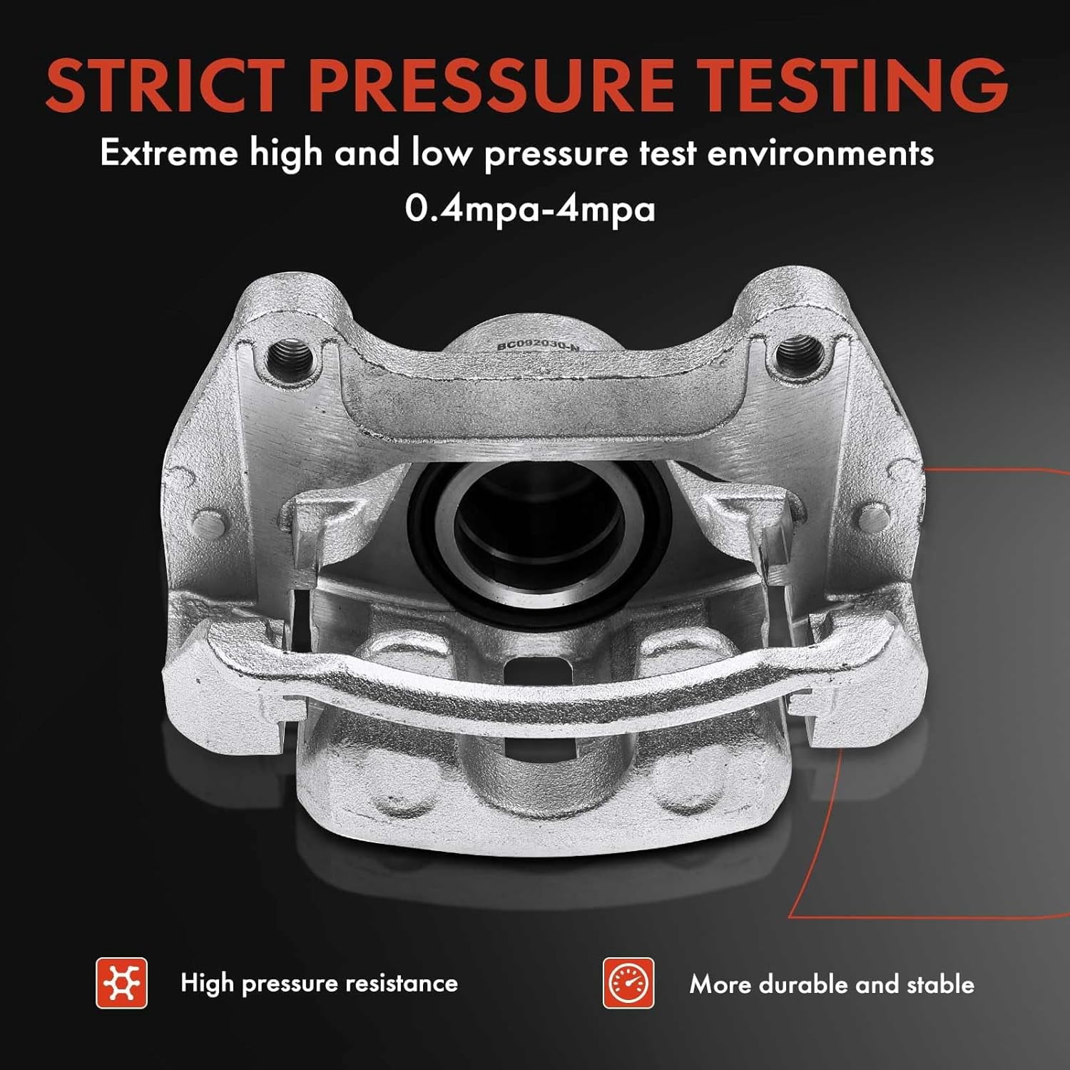 A-Premium Disc Brake Calipers with Bracket Compatible with Chevrolet Equinox Malibu Impala GMC Cadillac Buick Front Driver and Passenger Side 2-PC Set Fits select: 2010-2017 CHEVROLET EQUINOX LT