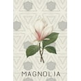thumbnail image 2 of Waltz, Anne 11x14 Black Ornate Wood Framed with Double Matting Museum Art Print Titled - Magnolia I, 2 of 4