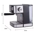 thumbnail image 2 of Cafetera Boma 1.6L sirve 2 tazas al mismo tiempo, bomba de alta presión, válvula de seguridad, boquilla de espuma BM-6836, 2 of 5
