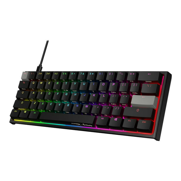 Hyperx Ducky One 2 Mini Keyboard Backlit Usb Us Key Switch Hyperx Red Black Walmart Com Walmart Com