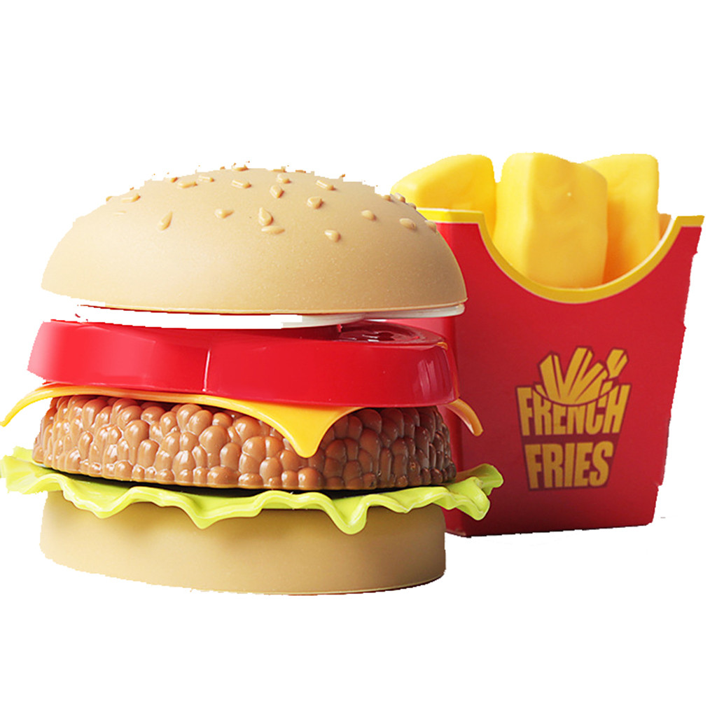 Tuscom Fast Food Deluxe Dinner Plastic Diner Food For Creative Pretend Play Classic Mea Tuscom Fast Food Deluxe Dinner Plastic Diner Food For Creative Pretend Play Classic Mea