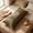 Green, variant on Cotton Linen Long Bedside Pillow, Solid Color Decorative Headboard Cushion for Side Sleeping Support, Soft Bedroom Pillow for Bed Sofa Couch Home Interior Decoration and Relaxation, Brown