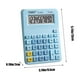 thumbnail image 3 of Calculadora para estudiantes de matemáticas de primaria, calculadora sincrónica con pantalla de 10 dígitos, portátil, de escritorio, silenciosa, con batería., 3 of 7