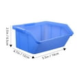thumbnail image 2 of DEEPCRAFF 5Set Tool Storage Bins Blue ABS Stackable for Home Use and Workshop Use, 2 of 8