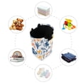 thumbnail image 7 of Yayeee Freestanding Laundry Hamper with Handle Collapsible Large Storage Basket for Clothes, Tropical Jungle Vibes, 7 of 7