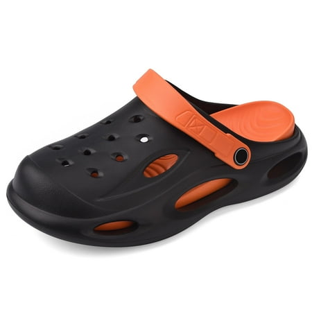 

VONMAY Men s Clogs Removable Thick Insoles EVA Clog Non-slip Sandals Lghtweight Outdoor Beach Slippers