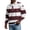 Wine, variant on GSPCLAM Mens Polo Shirt Waffle Knit Striped Long Sleeves Tops for Casual Outing, Color Block Lightweight Shirt