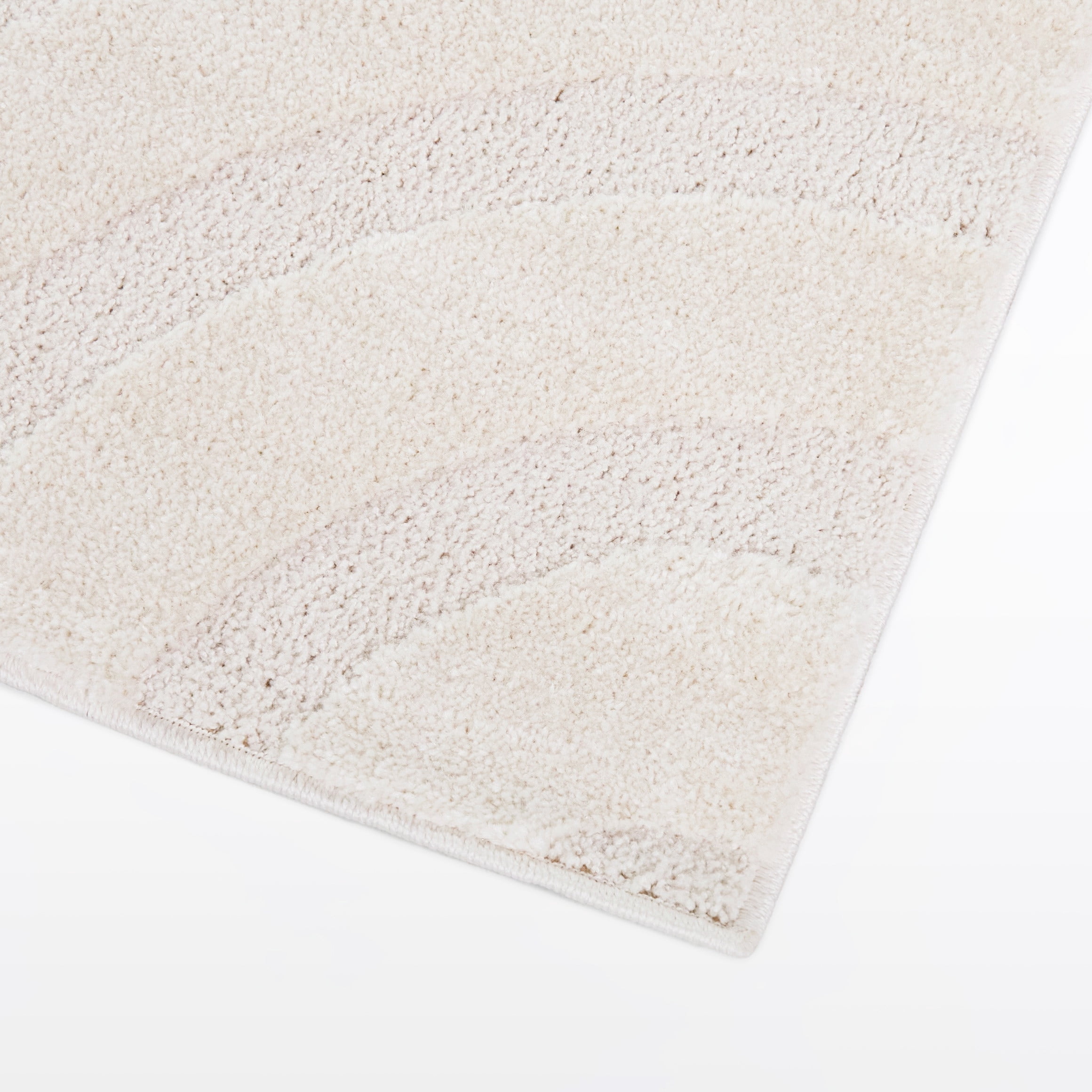 Balta Claribel Contempary Stripe Print Area Rug 5'3" x 7' - Cream