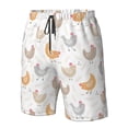 thumbnail image 4 of Balery Funny Chicken Traje de Baño Estilo Hawaiano para Hombre, Shorts de Secado Rápido con Bolsillos-X-Large, 4 of 6