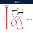 thumbnail image 2 of Uxcell 2 Pcs Canning Supplies, Canning Tool Kits for Canning Pot, Red, 2 of 7