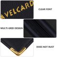 thumbnail image 2 of EeaseCA 1pc Convenient PU leather Cards Pack Bank ID Protective Cover, 2 of 8