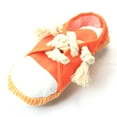 thumbnail image 1 of Chaussures pour Animaux de Compagnie Jouet, Simulation de Conception de Toile Réaliste Chaussures pour Animaux de Compagnie Checker Jouet Interaction Vocale Jouet Promouvoir la Santé Buccodentaire Animal de Compagnie Jouet Fournitures pour Chiens, 1 of 8