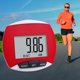 thumbnail image 1 of Podómetro digital para caminar con clip incorporado Contador de pasos 3D para adultos corriendo (rojo), 1 of 8