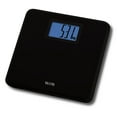 thumbnail image 1 of Báscula digital Tanita HD-662 (negra) - Báscula de baño de tecnología japonesa con capacidad de 150 kg - Pantalla LCD grande de 5 cm con retroiluminación azul - Precisa, duradera y con control de pie, 1 of 5