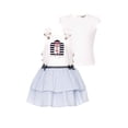 thumbnail image 1 of Ensemble de Robe Nautique pour Bébé Fille Tailles 9-36 Mois, 1 of 4