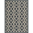 thumbnail image 1 of Safavieh Courtyard Navy Indoor Outdoor Rug - 5'3" x 7'7", 1 of 1