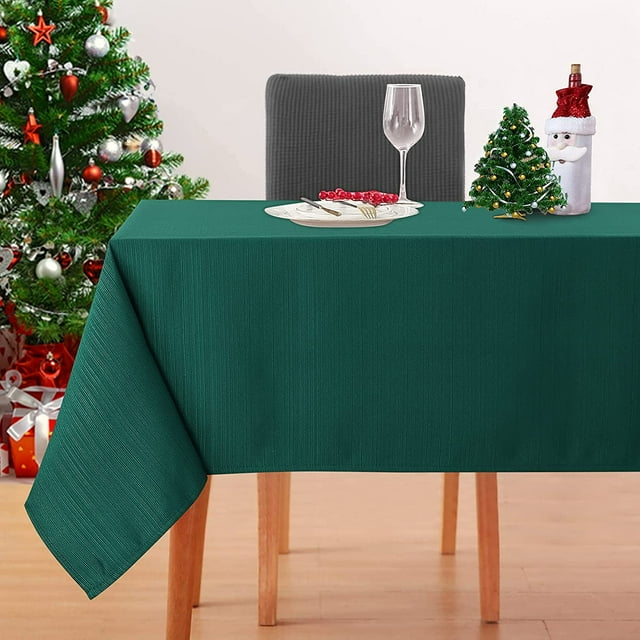 Juiluna Waterproof Tablecloth Small Table Cloth for Dining Rectangle