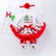 thumbnail image 5 of Conjuntos de ropa de manga larga con bordado de árbol de dibujos animados para niñas y bebés de Navidad, mamelucos y falda, ropa infantil para bebés, 5 of 5