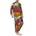 thumbnail image 3 of Bingfone Men'S Pajama Set 2 Piece Loungewear Pjs, Long Sleeve With Pajama Pants-Beautiful African Woman, 3 of 9