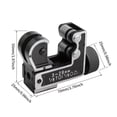 thumbnail image 6 of Mini Tubing Cutter Fast Cutting Tube Slicer Pipeline Shear 3-28mm for 1/8 To 1 1/8 OD for Copper Brass Aluminum Alloy Steel Pipe, 6 of 6