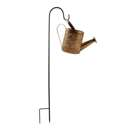 

Docooler 36LEDs 570mm Solar Powered Energy Outdoor Kettle Light Watering Can Lamp Fairy String Light with Standing Sensitive Light Control Built-in 600mAh High Capacity Rechargeable Cell for Garden Y