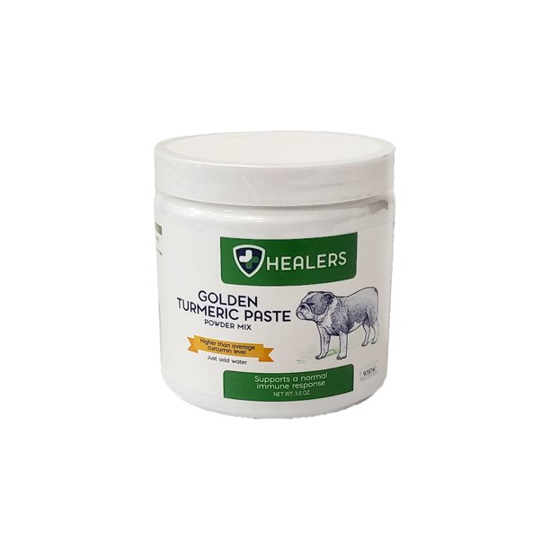 Healers Petcare Golden Turmeric Paste for Dogs, 3.5 oz.