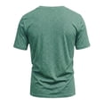 thumbnail image 4 of LRGSHF Short Sleeve for Men Summer Basic Tee Shirt V Neck Breathable Shirts Running Athletic Workout Shirt Soft Casual Tops, 4 of 4
