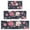 Pioneer Flower Floral-1, variant on Pioneer Flower Floral Print Pattern Kitchen Rugs Sets Of 3,Kitchen Runner Rugs Non Skid Washable,Decorative Kitchen Floor Mats for Kitchen,Sink,Laundry,17"x30"+ 17"x47" + 17"x59"