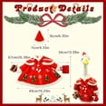 thumbnail image 4 of XGFHYJEH Porch Goose Outfits christmas, Porch Goose Clothes Clearance, Goose Clothes for Porch Goose, Goose Costume 23'' for Outdoor Outside Front Porch Garden Yard Lawn, 4 of 7