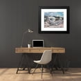 thumbnail image 4 of Fernando Fader 24x20 Black Modern Framed Museum Art Print Titled - The Beaches of Guasapampa (circa 1930), 4 of 5
