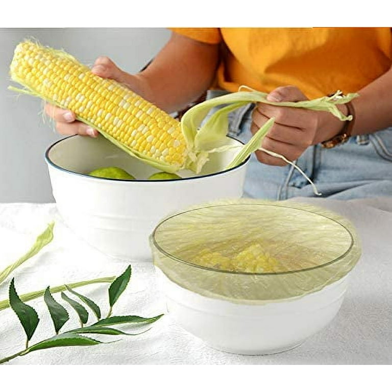 Elastic Food Storage Covers Reusable Stretch Plastic Wrap Bowl Covers for  Picnic