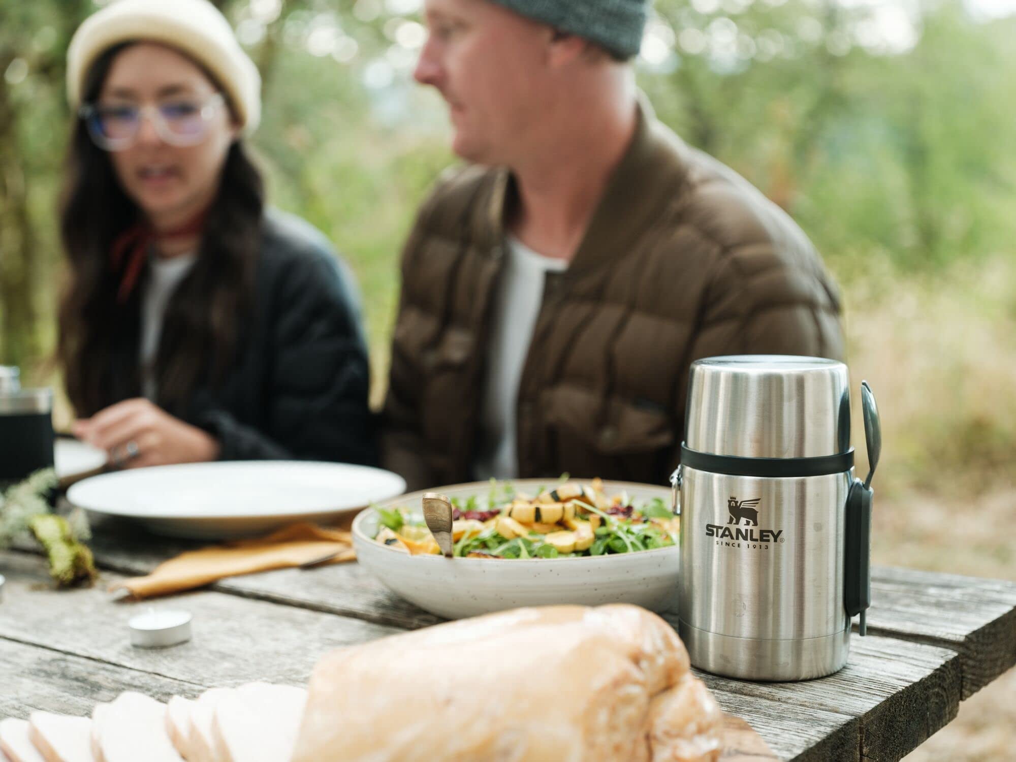 Stanley Adventure Vacuum Insulated All-In-One Food Jar 18 oz - Stainless Steel