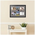 thumbnail image 2 of ArtToFrames Collage Photo Picture Frame with 6 - 5x7 Openings, Framed in Black with Pewter and Black Mats (CDM-3926-167), 2 of 8