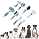 thumbnail image 5 of Kit De Peine De Cepillo De Pelo De Gato, Juego De Peine De Cepillo De Perro De Doble Cara Multifunción De Nudo Abierto Rápido 8 En 1 Para Mascotas De Pelo Largo Para Gatos Ccdes Otros, 5 of 8
