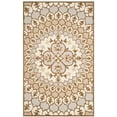 thumbnail image 2 of SAFAVIEH Bellagio Zoja Floral Wool Area Rug, Ivory/Dark Beige, 5' x 8', 2 of 11