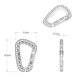thumbnail image 4 of Mosquetón táctico de plástico Sunnimix Clip Llavero 3 piezas Carabiner Clip, 4 of 8