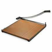 X-acto Wood Base Guillotine Trimmer, 20 Sheets, Wood Base, 24"X24"