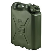 Sceptre Récipient de stockage d'eau portable durable BPA 5 gallons 20 litres Vert