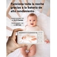 thumbnail image 3 of Momcozy Video Baby Monitor, 1080P 5" HD Baby Monitor with Camera and Audio, Infrared Night Vision, 5000mAh Battery, 2-Way Audio, Wide-angle View Temperature Sensor Lullabies and 960ft Range Ideal Gift, 3 of 10