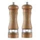 thumbnail image 1 of Juego de molinillo de sal y pimienta de madera, molinillo de sal manual clásico que se puede llenar con molinillo de pimienta MFZFUKR BST3007603-2, 1 of 7