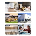 thumbnail image 2 of Wireless Doorbell Intercom Rechargeable Smart Intercom Doorbells for Home Real-Time Two-Way Communication 3 Volume Levels 1000m/3280ft Long Distance Waterproof Electronic Doorbell Chime for Home, 2 of 9