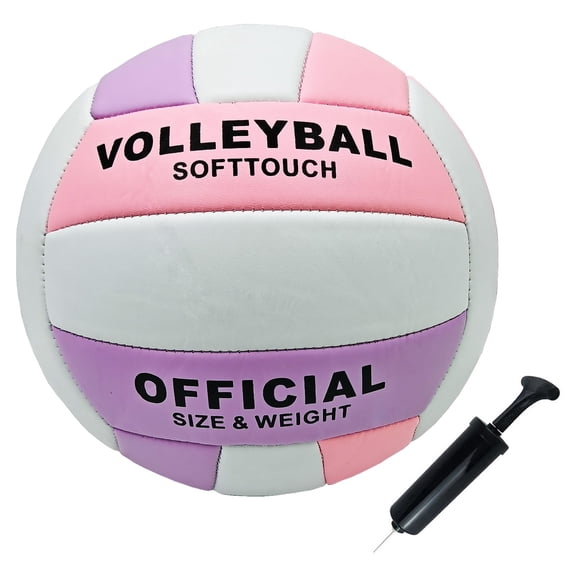 Voleibol ABAJI oficial, talla 5, suave al tacto, para interiores y exteriores
