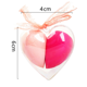 thumbnail image 2 of Esponja de maquillaje en forma de corazón, herramienta de maquillaje profesional húmeda y seca Adepaton CPB-DE-LYY109-3, 2 of 5