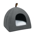 thumbnail image 1 of Cama nido para gatos Yuyangstore Cama para gatitos de felpa Gris M, 1 of 8